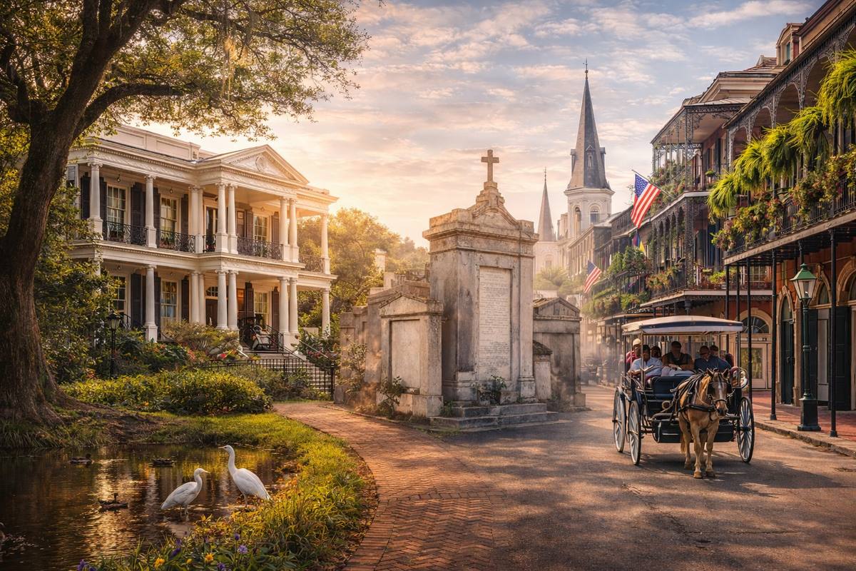Sip, Savor & See New Orleans Day Trip